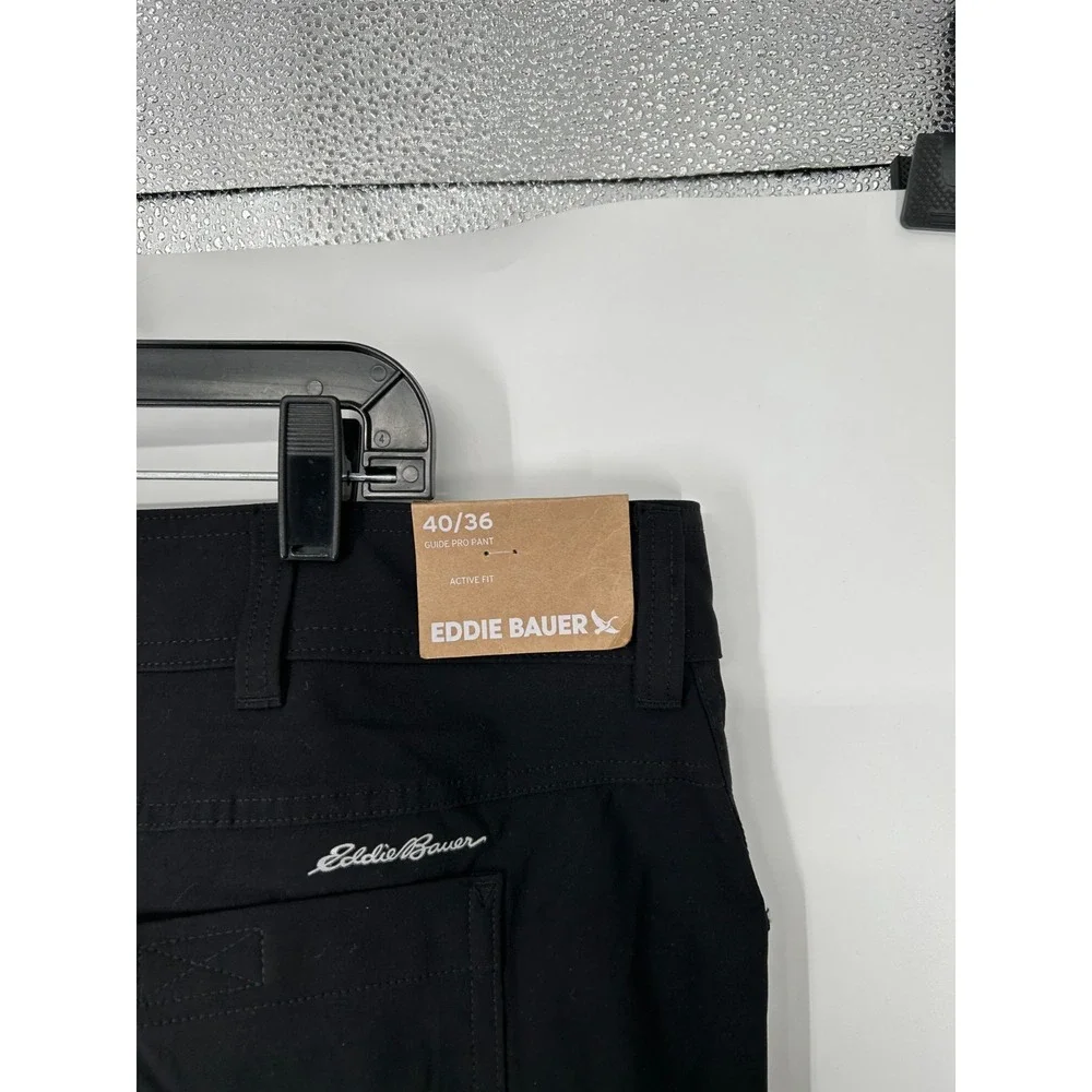 Eddie Bauer Fleece Lined Guide Pro‎ Pants 40x36 Hiking Cargo First Ascent Chino
